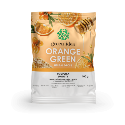 Green idea Orange green herbal drops 100 g