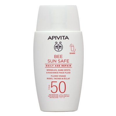 APIVITA Bee Sun Safe Daily Age Repair SPF50 pleťový fluid 50 ml