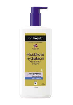 Neutrogena Body Care hloubkově hydratační tělové mléko s olejem 400 ml