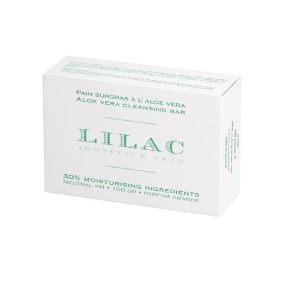 LILAC Hydratační mycí kostka s Aloe Vera 100 g