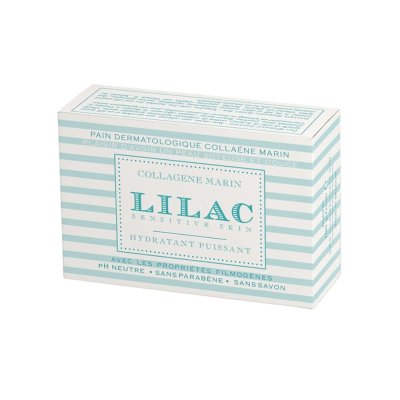 LILAC Zpevňující mycí kostka s mořským kolagenem 100 g