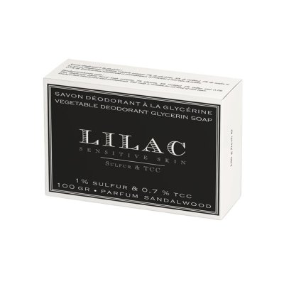 LILAC Antibakteriální glycerínová mycí kostka 100 g