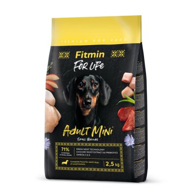 Fitmin For Life Mini krmivo pro malé psy 2,5 kg