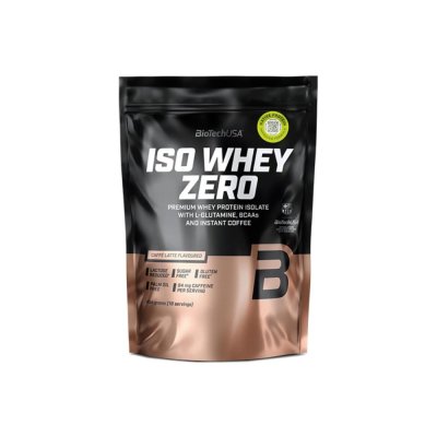 BioTech USA Iso Whey Zero caffé latte 454 g