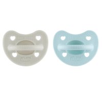 Chicco Dudlík Physio Luxe green/gray 6-16m 2 ks