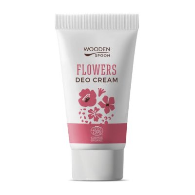 WoodenSpoon Organický krémový deodorant Flowers s vůní polních květin 40 ml