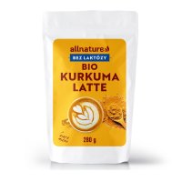 Allnature Kurkuma latte bez laktózy BIO 280 g