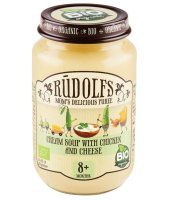 Rudolfs Krémová polévka s kuřecím masem BIO 190 g