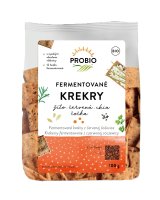 PROBIO Krekry fermentované žito, červená čočka, chia BIO 100 g