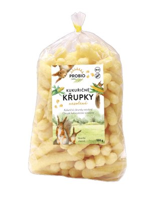PROBIO Křupky kukuřičné nesolené BIO 100 g