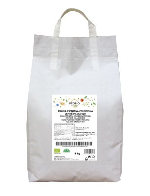 PROBIO Gastro Mouka pšeničná celozrnná jemně mletá BIO 4 kg