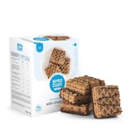 KetoDiet Proteinové oplatky - příchuť čokoláda (7 porcí)