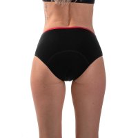 Repetky Menstruační kalhotky s merinem, vysoké, pro střední menstruaci XL