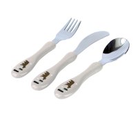 Kitchisimo Sada dětských příborů 3 ks medvěd