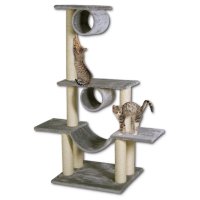 MAGIC CAT Odpočívadlo Iveta šedé 103x57x141cm