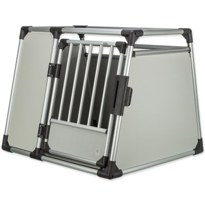 Trixie Přepravka hliník L-XL 94×75×88cm stříbrno-šedá