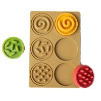 Hencz Toys Puzzle senzorická kolečka, pastelová