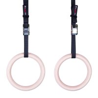 inSPORTline Dřevěné gymnastické kruhy  CF927