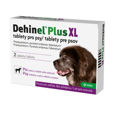 Dehinel Plus XL Tablety pro psy 2 tablety