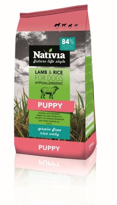Nativia Lamb&Rice Puppy 3kg
