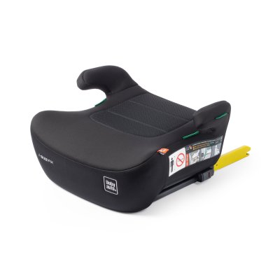 Babyauto GEKKO iFIX 125-150, podsedák velký, jet black