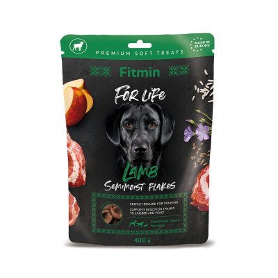 Fitmin For Life Lamb Flakes pamlsek pro psy 400 g