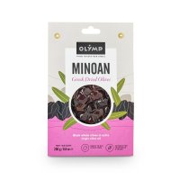 Olymp Sušené černé olivy s peckou vakuované 250 g