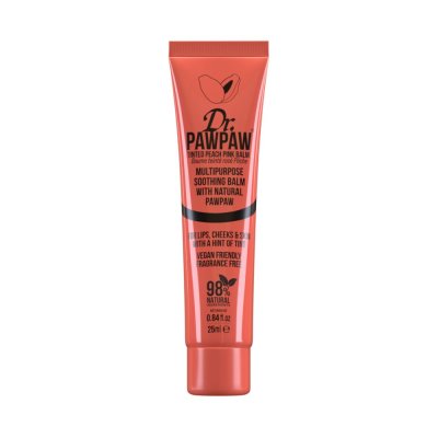 Dr. PAWPAW Peach Pink víceúčelový tónovaný balzám 25 ml