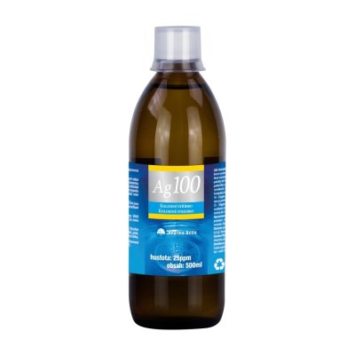 Pharma Activ Koloidní stříbro Ag100 25ppm 500 ml