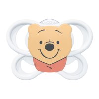 NUK Perfect Match Air Dudlík Disney Medvídek Pú 0–6m box 1 ks white