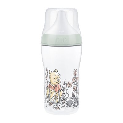 NUK Perfect Match Láhev Disney Medvídek Pú 3m+ 260 ml 1 ks green