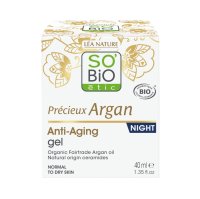 SO’BiO étic Anti-age Précieux Argan Noční pleťový gel BIO 50 ml