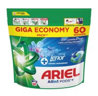Ariel Touch of Lenor Spring Awakening Allin1 kapsle na praní 60 ks