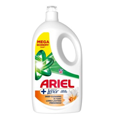 Ariel Touch of Lenor Gold Orchid prací gel 3,6 l 80 praní