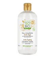 SO’BiO étic Anti-age Précieux Argan Micelární voda s hyaluronem BIO 500 ml