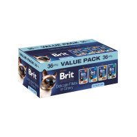 Brit Care Premium by Nature Delicate Fillets in Gravy kapsičky pro kočky 36x85 g