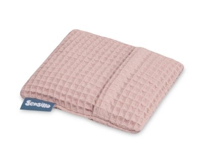 SENSILLO Termofor Wafel Premium retro růžový – třešňové pecky, pecičky