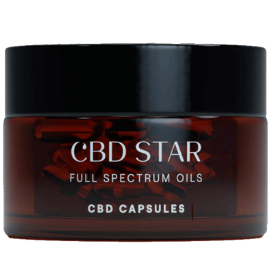 cbdstar CBD kapsle 10 % Full Spectrum CBD, 30 cps