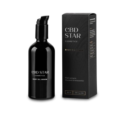 cbdstar Body Oil Serum pro tělovou péči