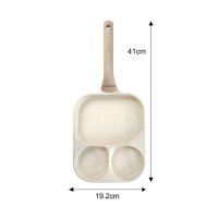 Klausberg Čtvercová pánev 41 x 19 cm, béžová