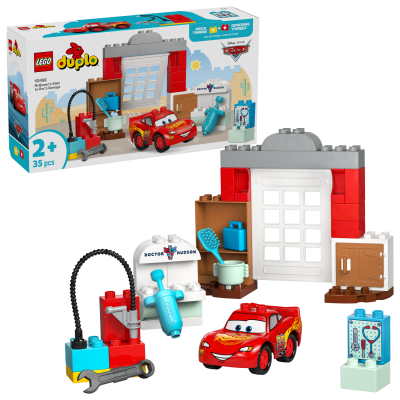 LEGO® DUPLO │ Disney 10456 McQueen a návštěva v garáži doktora Hudsona