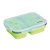 Klausberg Silikonová skládací dóza, 1100 m, zelená