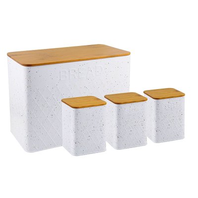 Haus Roland Chlebník + 3 dózy, bílý