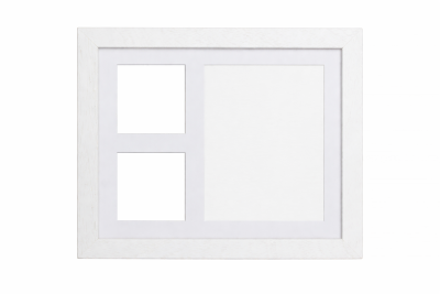 Tiny Memories Sada na otisk miminka v dřevěném rámečku, trojrámek Magic inkoust