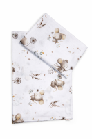 Baby Nellys Povlečení do postýlky, 2D sada -  Malá myška