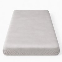 HOME ELEMENTS Prostěradlo mikroflanel šedé 90 x 200 cm