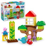 LEGO® DUPLO 10431 Prasátko Peppa zahrada a dům na stromě