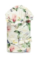 SENSILLO Zavinovačka pro miminko s volánkem 75x75cm, Magnolie