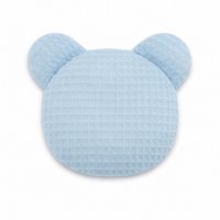 BocioLand Nahřívací polštářek TEDDY s třešňovými pecičkami a levandulí - sv. modrý