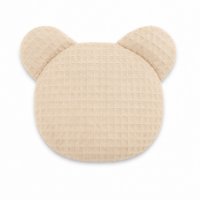 BocioLand Nahřívací polštářek TEDDY s třešňovými pecičkami a levandulí - krémový